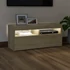 Kép 3/11 - Sonoma tölgy színű TV-szekrény LED-világítással 90 x 35 x 40 cm