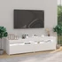 Kép 6/11 - 2 db fehér TV-szekrény LED-világítással 75 x 35 x 40 cm