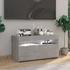 Kép 4/11 - Betonszürke TV-szekrény LED-világítással 75 x 35 x 40 cm