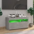 Kép 5/11 - Betonszürke TV-szekrény LED-világítással 75 x 35 x 40 cm