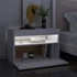 Kép 4/11 - Fehér TV-szekrény LED-lámpákkal 60 x 35 x 40 cm
