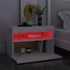 Kép 6/11 - Fehér TV-szekrény LED-lámpákkal 60 x 35 x 40 cm
