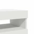 Kép 11/11 - 2 db fehér TV-szekrény LED-lámpákkal 60 x 35 x 40 cm