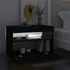 Kép 4/11 - Fekete TV-szekrény LED-lámpákkal 60 x 35 x 40 cm