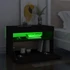 Kép 6/11 - Fekete TV-szekrény LED-lámpákkal 60 x 35 x 40 cm