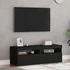 Kép 5/11 - 2 db fekete TV-szekrény LED-lámpákkal 60 x 35 x 40 cm