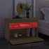 Kép 6/11 - Sonoma tölgy színű TV-szekrény LED-lámpákkal 60 x 35 x 40 cm