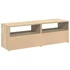Kép 10/11 - 2 db sonoma tölgy színű TV-szekrény LED-lámpákkal 60x35x40 cm