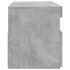 Kép 11/11 - Betonszürke TV-szekrény LED-lámpákkal 60 x 35 x 40 cm