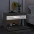Kép 4/11 - Betonszürke TV-szekrény LED-lámpákkal 60 x 35 x 40 cm