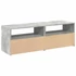 Kép 11/11 - 2 db betonszürke TV-szekrény LED-lámpákkal 60 x 35 x 40 cm