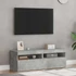 Kép 5/11 - 2 db betonszürke TV-szekrény LED-lámpákkal 60 x 35 x 40 cm