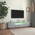 Kép 5/11 - Betonszürke TV-szekrény LED-lámpákkal 160 x 35 x 40 cm