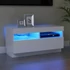 Kép 1/11 - Fehér TV-szekrény LED-lámpákkal 80 x 35 x 40 cm