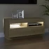 Kép 5/11 - Sonoma tölgy színű TV-szekrény LED-lámpákkal 80 x 35 x 40 cm
