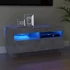 Kép 1/11 - Betonszürke TV-szekrény LED-lámpákkal 80 x 35 x 40 cm