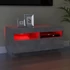Kép 3/11 - Betonszürke TV-szekrény LED-lámpákkal 80 x 35 x 40 cm