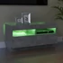 Kép 4/11 - Betonszürke TV-szekrény LED-lámpákkal 80 x 35 x 40 cm