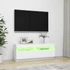 Kép 4/11 - Fehér TV-szekrény LED-világítással 100 x 35 x 40 cm