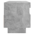 Kép 11/11 - Betonszürke TV-szekrény LED-lámpákkal 100 x 35 x 40 cm