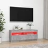Kép 3/11 - Betonszürke TV-szekrény LED-lámpákkal 100 x 35 x 40 cm