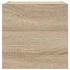 Kép 5/11 - 2 db sonoma tölgy falra szerelhető TV-szekrény 30,5x30x30 cm