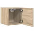 Kép 9/11 - 2 db sonoma tölgy falra szerelhető TV-szekrény 30,5x30x30 cm