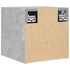 Kép 6/11 - Betonszürke falra szerelhető TV-szekrény 30,5 x 30 x 30 cm