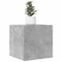 Kép 1/11 - 2 db betonszürke falra szerelhető TV-szekrény 30,5 x 30 x 30 cm