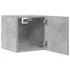Kép 9/11 - 2 db betonszürke falra szerelhető TV-szekrény 30,5 x 30 x 30 cm