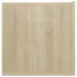 Kép 7/9 - 2 db sonoma tölgy függő TV-szekrény 60 x 30 x 30 cm