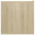 Kép 7/9 - 3 db sonoma tölgy függő TV-szekrény 60 x 30 x 30 cm