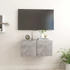 Kép 1/8 - Betonszürke függő TV-szekrény 60 x 30 x 30 cm
