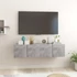 Kép 1/9 - 2 db betonszürke függő TV-szekrény 60 x 30 x 30 cm