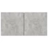 Kép 5/9 - 2 db betonszürke függő TV-szekrény 60 x 30 x 30 cm