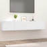 Kép 1/10 - 2 db fehér szerelt fa TV-szekrény 80 x 30 x 30 cm