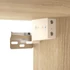 Kép 9/10 - 2 db sonoma tölgy szerelt fa TV-szekrény 80x30x30 cm