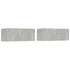 Kép 2/10 - 2 db betonszürke szerelt fa TV-szekrény 80 x 30 x 30 cm
