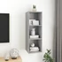 Kép 6/9 - Betonszürke szerelt fa falra szerelhető TV-szekrény 37x37x107cm