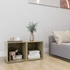 Kép 6/8 - 2 db sonoma tölgy színű szerelt fa TV-szekrény 37 x 35 x 37 cm