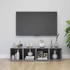 Kép 1/8 - 4 db betonszürke szerelt fa TV-szekrény 37 x 35 x 37 cm