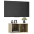 Kép 3/9 - Sonoma tölgy színű szerelt fa TV-szekrény 72 x 35 x 36,5 cm