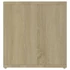 Kép 6/9 - Sonoma tölgy színű szerelt fa TV-szekrény 72 x 35 x 36,5 cm