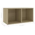 Kép 9/9 - Sonoma tölgy színű szerelt fa TV-szekrény 72 x 35 x 36,5 cm