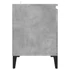 Kép 6/10 - Betonszürke TV-szekrény fémlábakkal 103,5 x 35 x 50 cm