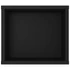 Kép 5/7 - Fekete szerelt fa függő TV-szekrény 100 x 30 x 26,5 cm
