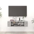 Kép 1/7 - Betonszürke szerelt fa függő TV-szekrény 100 x 30 x 26,5 cm