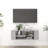 Kép 1/7 - Betonszürke szerelt fa falra szerelhető TV-szekrény 102x35x35cm