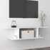 Kép 1/6 - Fehér falra szerelhető TV-szekrény 103 x 30 x 26,5 cm