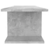 Kép 5/6 - Betonszürke falra szerelhető TV-szekrény 103 x 30 x 26,5 cm